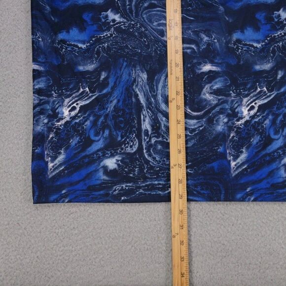 Huk Fishing Shirt Mens Large Blue Long Sleeve Performance Stretch - Picture 8 of 10